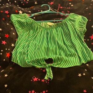 A beautiful summer crop top.